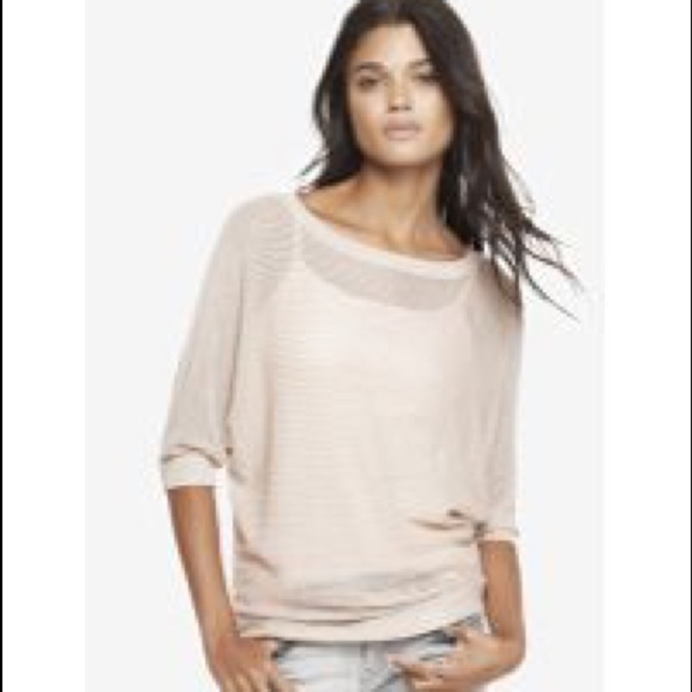 Express. Dolman style sweater.